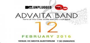 Mtv Coke Studio Advaita Band Live Performance 2016 in Vadodara on 12th February