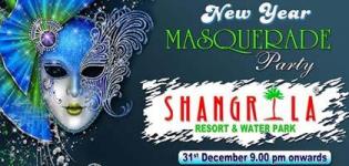 New Year Masquerade Party 2016 at Shangrila Resort in Bhiwandi Mumbai on 31st December