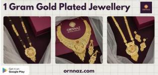 One Gram Gold Plated Jewellery Online Shopping - Women's 1 Gram Gold Plated Jewellery with Price