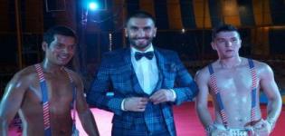 Ranveer Singh in Bajirao Mastani Look at Rambo's International Circus Festival in Mumbai