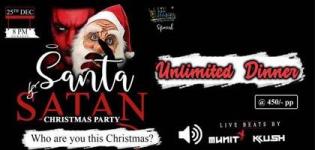 Santa Vs Satan Christmas Party 2019 in Ahmedabad at Lil Heaven The Party House Cafe