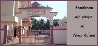 Shantidham Jain Temple in Valsad Gujarat - Address of Shantidham Jain Tirth