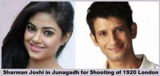 Sharman Joshi in Junagadh Gujarat for Shooting of 1920 London