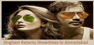 Singham Returns Showtimes Ahmedabad-Show Timing Online Booking in Ahmedabad Cinemas Theatres