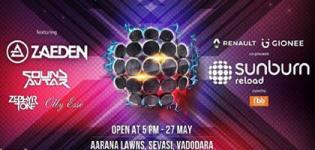 Sunburn Reload 2017 in Vadodara at Aarana Lawns on 27th May - Details