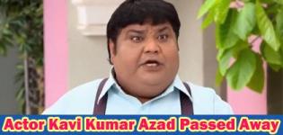 Taarak Mehta Ka Ooltah Chashma Actor Dr. Hansraj Hathi Passed Away on 9th July 2018 - Kavi Kumar Azad Death News