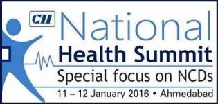 CII National Health Summit 2016 in Ahmedabad on 11 & 12 January 2016