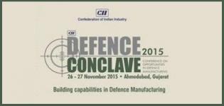 Defence Conclave 2015 Ahmedabad - Conference on Opportunities in Defence Manufacturing