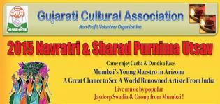 Gujarati Cultural Association Presents Navratri 2015 and Sharad Purnima Utsav 2015 in USA