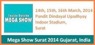 Inside Outside Mega Show Exhibition 2014 in Surat Gujarat