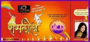 NAK Event Pune Present Raas Leela Navratri 2014 - Dandiya Night with Abhinanda Sarkar in Pune