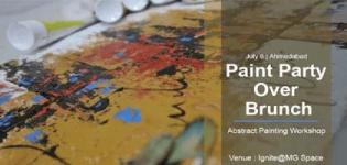 Paint Party Over Brunch 2018 for the Very First Time arrange in Ahmedabad City
