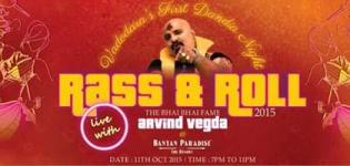Rass and Roll Navratri 2015 in Vadodara Live Dandiya Night with Arvind Vegda at Banyan Paradise
