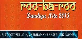 Vvians Presents Roobaroo Dandiya Nite 2015 in Pune at Vardhaman Sanskrutik Lawns