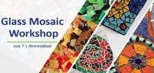 Workshop for an Art Lesson on Glass Mosaic arrange for Learning in Ahmedabad