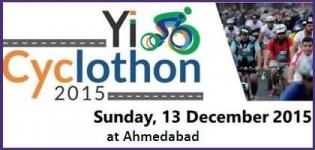 YI CYCLOTHON 2015 in Ahmedabad on 13 December by Young Indians Ahmedabad Chapter