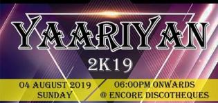 Yaariyan 2019 - Friendship Day Party in Ahmedabad at Encore Discotheque
