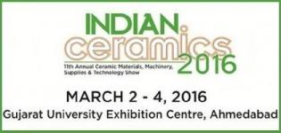11th Indian Ceramics Exhibition 2016 in Ahmedabad at Gujarat University Exhibition Centre