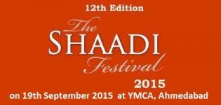 12th The Shaadi Festival 2015 - Wedding Cum Lifestyle Exhibition in Ahmedabad