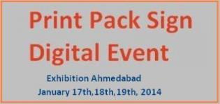 Print Pack Sign Digital 2014 Event in Ahmedabad Gujarat - Print Pack Sign Expo 2014