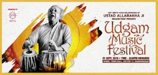 2nd Udgam Music Festival 2019 in Gandhinagar on 21st September