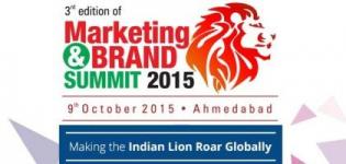 3rd Marketing & Brand Summit 2015 in Ahmedabad by CII