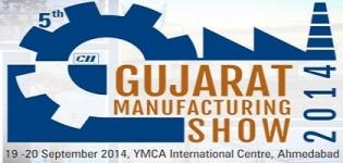 5th GUJARAT Manufacturing Show 2014 at Ahmedadad India on 19-20 September