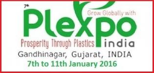 7th Plexpoindia 2016 - Plastic Exhibition in India at Gandhinagar Gujarat