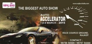 AAJ KAAL Presents Auto Accelerator 2015 Rajkot - Automobile Show in Gujarat