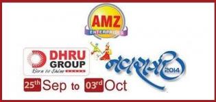 AMZ Navratri Surat - AMZ Dandiya Raas Event DHRU Group Garba Celebration in Surat