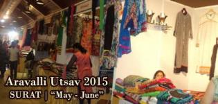 ARAVALLI UTSAV 2015 in Surat at SMC Ground - Handloom and Handicraft Exhibition Gujarat