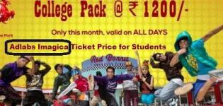 Adlabs Imagica Ticket Price for Students - Special Discount Rates