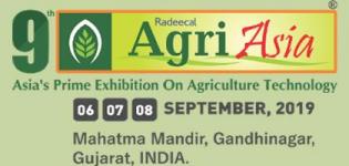 Agri Asia 2019 Agricultural Exhibition and Conference in Gandhinagar at Mahatma Mandir