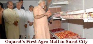 Narendra Modi Inaugurates Agro Mall in Surat Gujarat