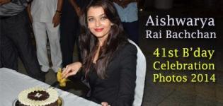 Aishwarya Rai Bachchan Birthday Party Photos 2014 - AISH 41st Birthday Celebration Pics