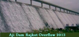 Aji Dam Rajkot Overflow in 2013