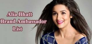 Alia Bhatt Brand Ambassador List - Endorsement Photo Gallery
