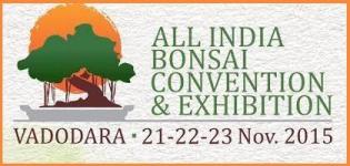 All India Bonsai Convention & Exhibition at Vadodara on 21 to 23 November 2015 by Banyan Bonsai Club