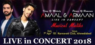 Amaal & Armaan Malik Live in Concert 2018 in Ahmedabad at Karnavati Club