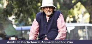 Amitabh Bachchan in Ahmedabad Gujarat for Shooting of Piku Hindi Movie