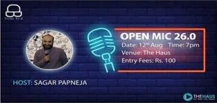 An Open Mic 26.0 Event arrange for all People in Surat - Details of Night Event