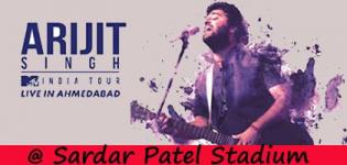Arijit Singh Live Concert in Ahmedabad 2018 at Sardar Patel Stadium on 24th February