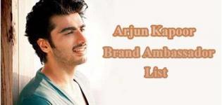 Arjun Kapoor Brand Ambassador List - Endorsement Photo Gallery