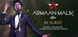 Armaan Malik Live Concert 2017 in Surat at Pandit Dindayal Upadhyay Indoor Stadium