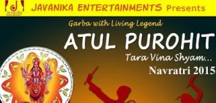 Atul Purohit in Bey Area San Jose for Navratri 2015 by Javanika Entertainments