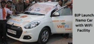 BJP Launch Namo Cars with WiFi Facility - Virtual World Tour in Ahmedabad