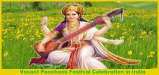 Basant Panchami Date 2016 India - Festival Celebration of Vasant Panchami