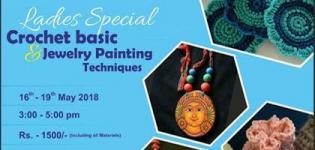 Basic Crochet and Jewellery Painting Techniques Workshop Arranged in Surat