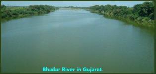 Bhadar River near Rajkot in Gujarat - Information - Images - Details