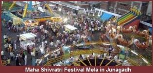 Bhavnath Fair Junagadh - Maha Shivratri Festival Mela in Gujarat India